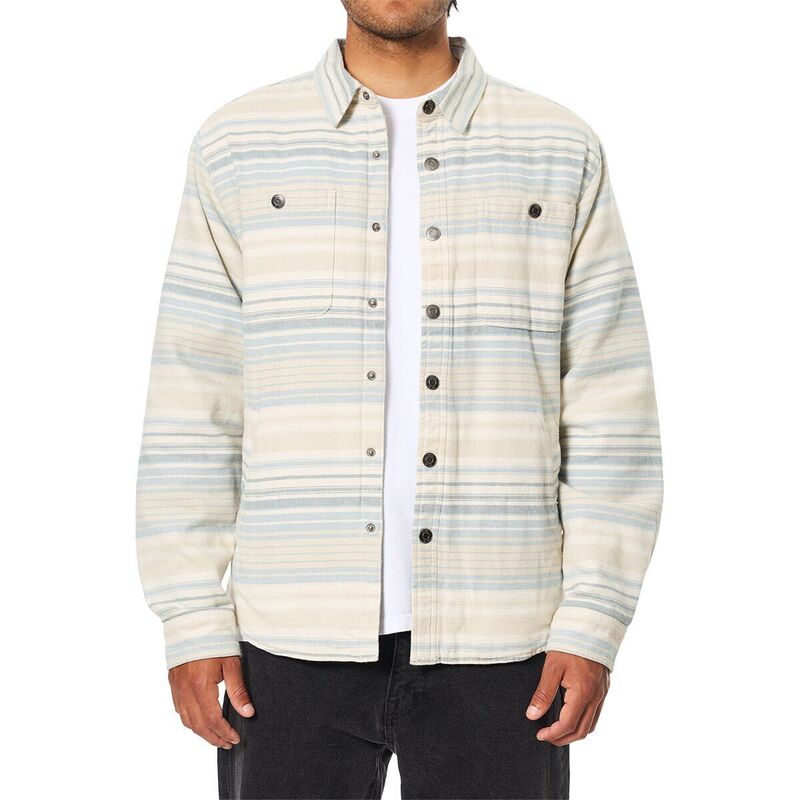 ケイティン メンズ アウター ジャケット・ブルゾン Katin Harold Stripe Jacket - Men's Dusty Blue ブルー