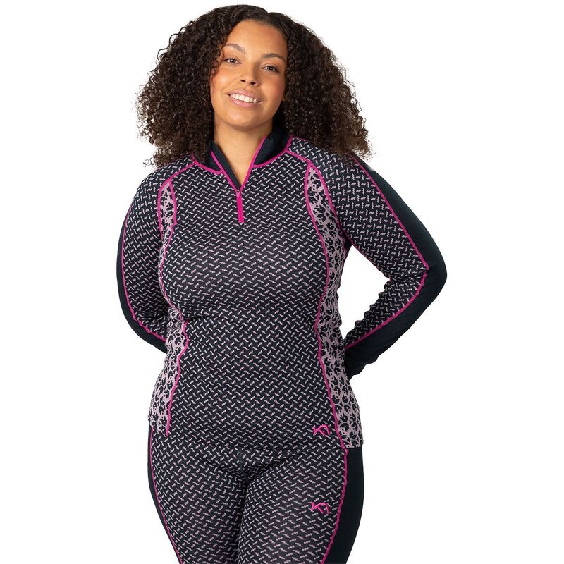 カリ ツラー レディース トップス Tシャツ Kari Traa Lekker 1/2-Zip Baselayer - Women's Royal 10,765円