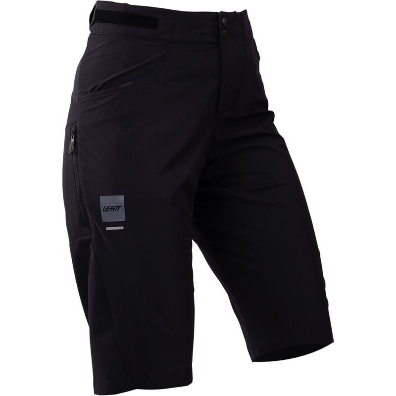 リアット レディース ボトムス ハーフパンツ・ショーツ Leatt MTB Trail 3.0 Short + Liner - Women's Ghost Black ブラック|ReVida 店