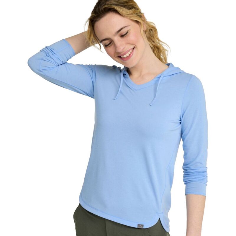 エルエルビーン レディース トップス Tシャツ パーカー L.L.Bean Everyday SunSmart Hoodie - Women Gulf Teal ティール