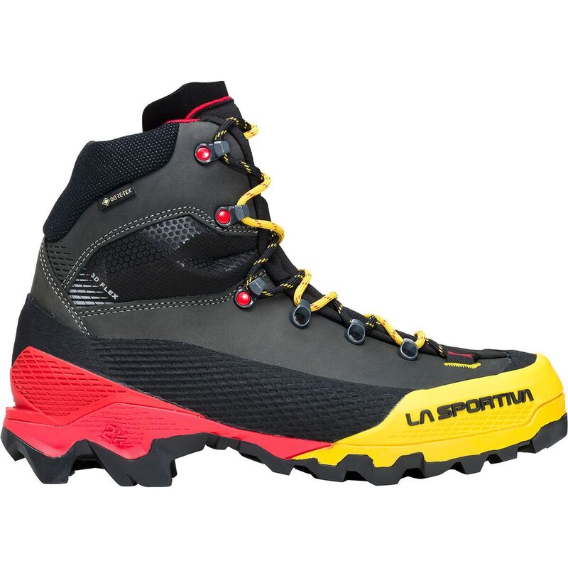 ラスポルティバ メンズ シューズ ブーツ・レインブーツ La Sportivaequilibrium LT GTX Mountaineering Boot - Men's Black/Yellow ブラック