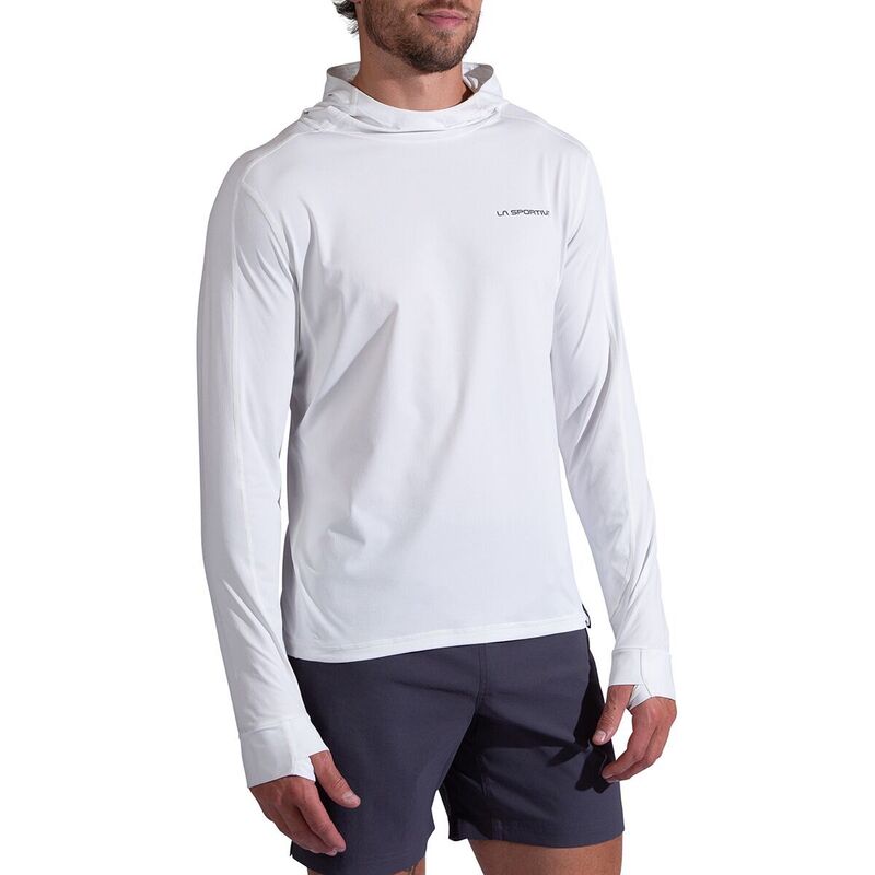 ラスポルティバ メンズ トップス シャツ パーカー La Sportiva Cloud Shadow Sun Hoodie - Men's Chalk/Onyx チョーク