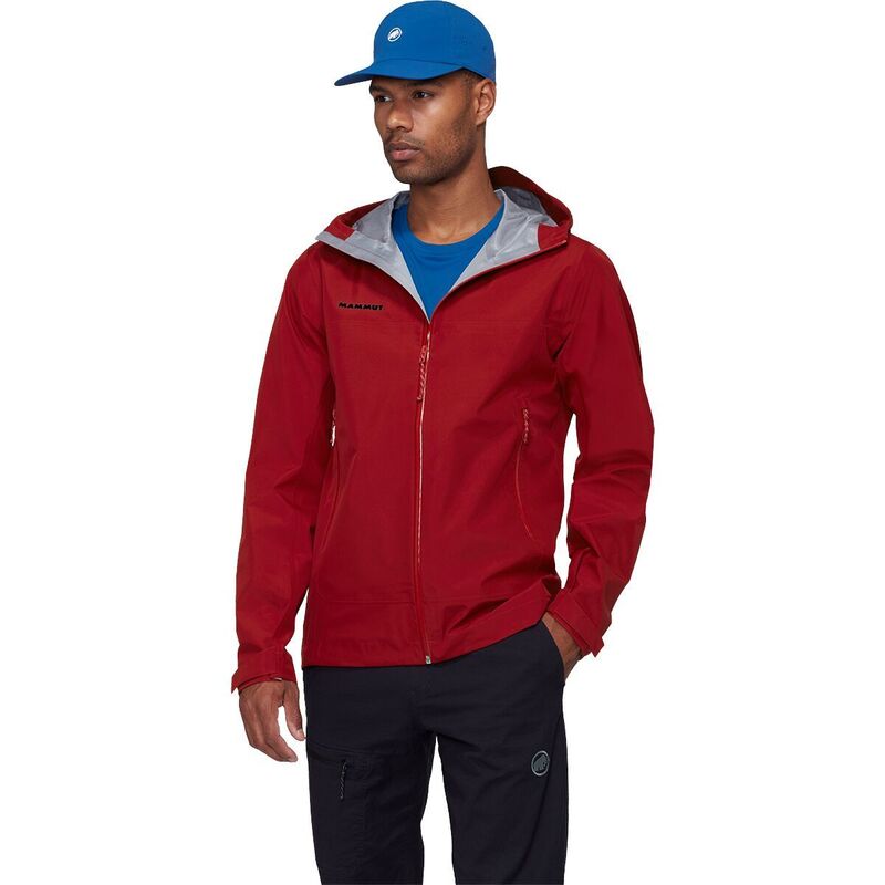 マムート メンズ アウター ジャケット・ブルゾン フーデッドジャケット Mammut Crater Light HS Hooded Jacket - Men's Dark Mammut Red レッド