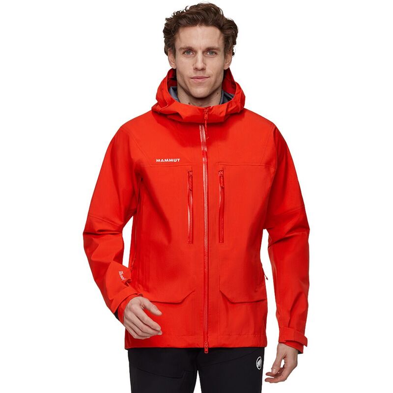 マムート メンズ アウター ジャケット・ブルゾン フーデッドジャケット Mammut Crater Pro HS Hooded Jacket - Men's Mammut Red レッド|ReVida 店