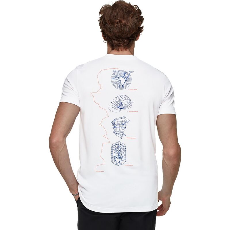 マムート メンズ トップス Tシャツ Mammut Mountain Eiger T-Shirt - Men White ホワイト