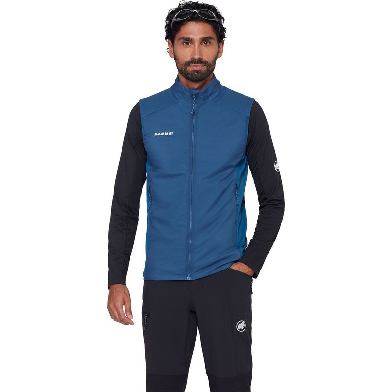 マムート メンズ トップス より良い Mammut Rime Light IN Hybrid Vest - Men\u0027s Tschiel