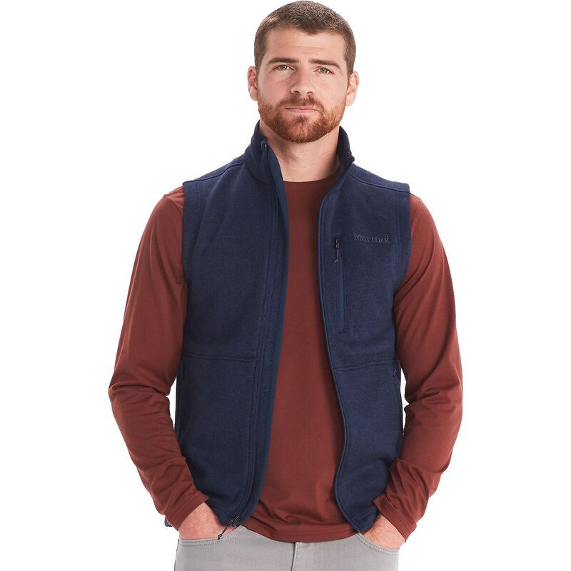 マーモット メンズ トップス ベスト Marmot Drop Line Vest - Men's Arctic Navy ネイビー｜ReVida 店