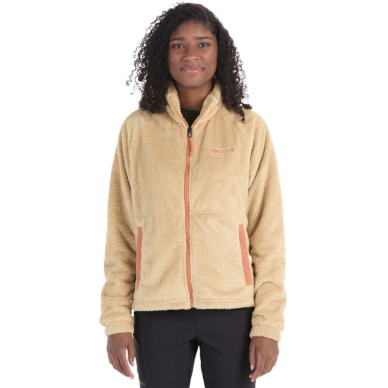 マーモット レディース アウター ジャケット・ブルゾン フリース Marmot Homestead Fleece Jacket - Women's Light Oak