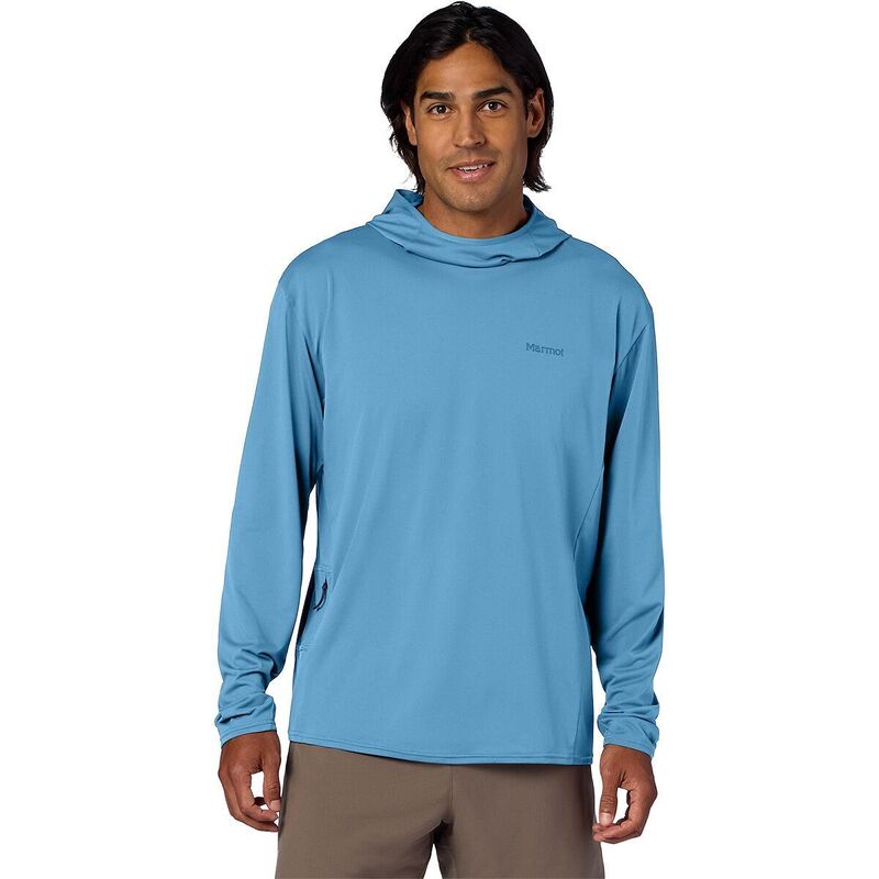 マーモット メンズ アウター パーカー・スウェット Marmot AirExchange SolarShield Hoodie - Men'summer Storm