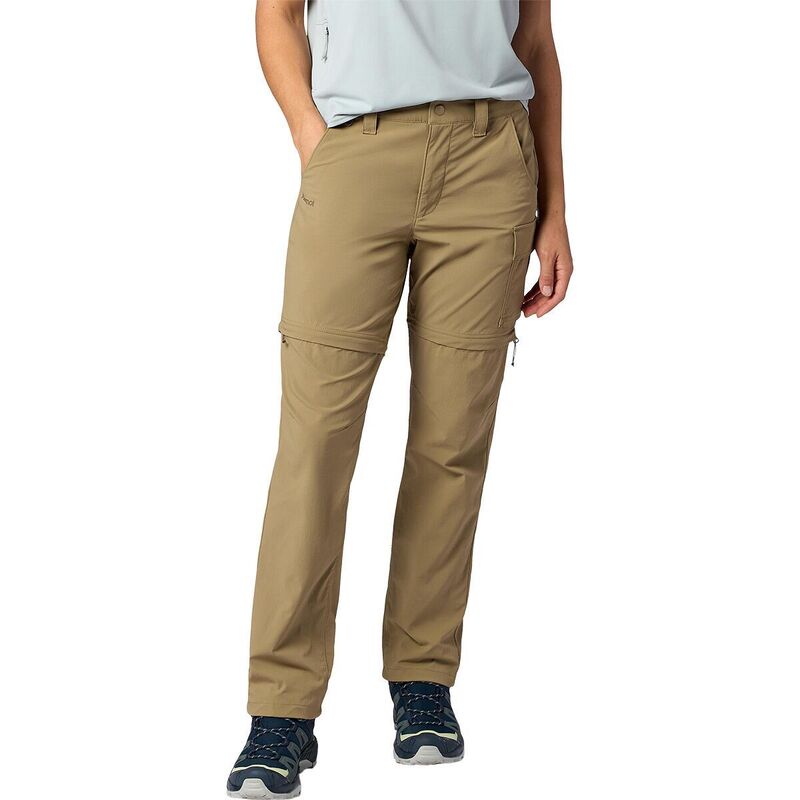 マーモット レディース ボトムス カジュアルパンツ Marmotrailway Convertible Pant - Women's Desert Khaki カーキ|ReVida 店