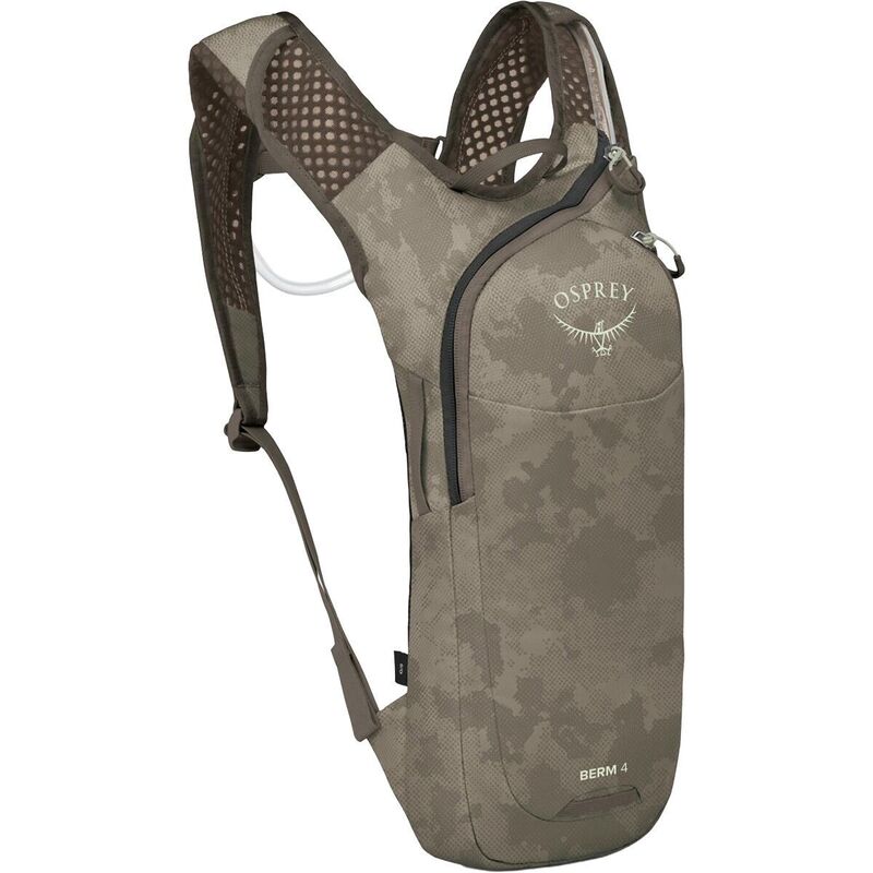 オスプレーパック メンズ バッグ バックパック・リュックサック Osprey Packs Berm 4L Backpack Pediment Grey Dust Print グレー｜ReVida 店