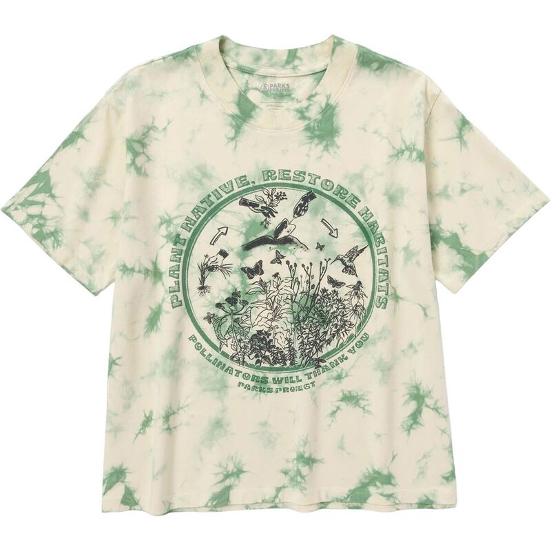 パークスプロジェクト レディース トップス Tシャツ Parks Project Plant Native Classic T-Shirt - Women'sage Tie Dye セージ