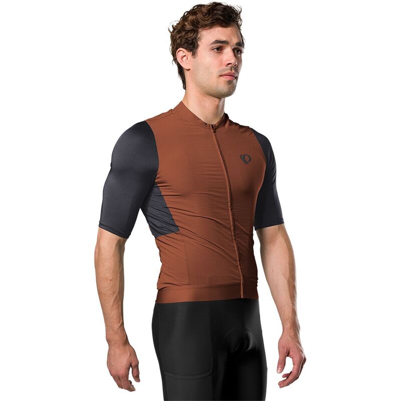 パールイズミ メンズ トップス プルオーバー 半袖 プルオーバー PEARL iZUMi Expedition Short-Sleeve Jersey - Men\u0027s Root Beer/Black 黒いこと