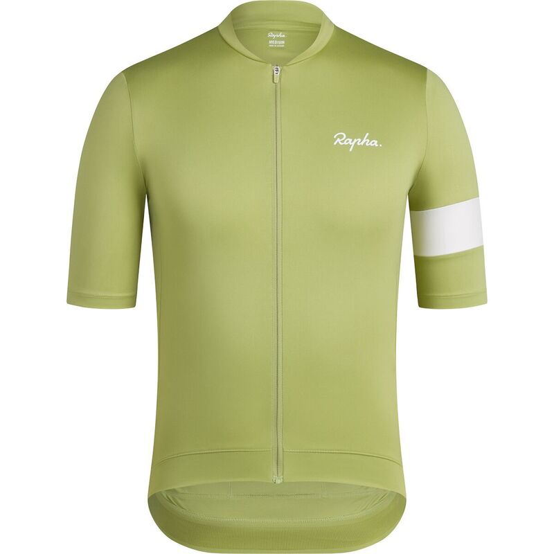 ラファ メンズ トップス Tシャツ ジャージー Rapha Core Jersey - Men's Fern/White ホワイト