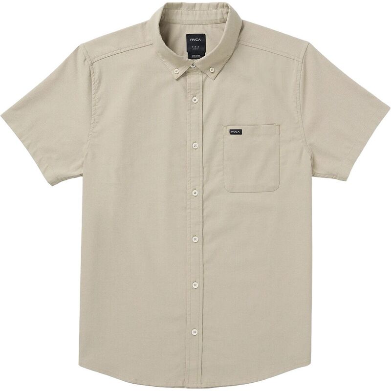 ルーカ メンズ トップス シャツ 半袖 RVCA That'll Do Stretch Short-Sleeve Shirt - Men's Vintage Khaki カーキ｜ReVida 店