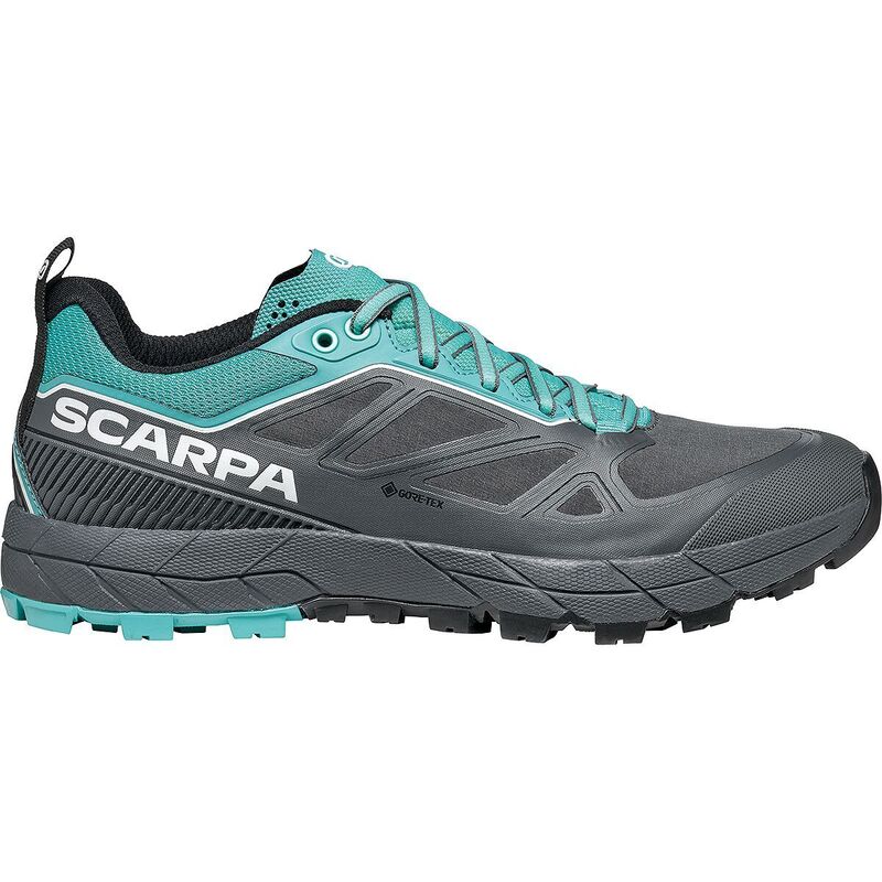 スカルパ レディース シューズ スニーカー Scarpa Rapid GTX Approach Shoe - Women's Anthracite/Turquoise ターコイズ｜ReVida 店