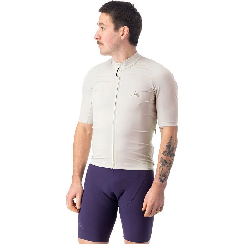 セブンメッシュインダストリー メンズ トップス Tシャツ 半袖 ジャージー 7mesh Industries Atlashort-Sleeve Jersey - Men's Almond|ReVida 店