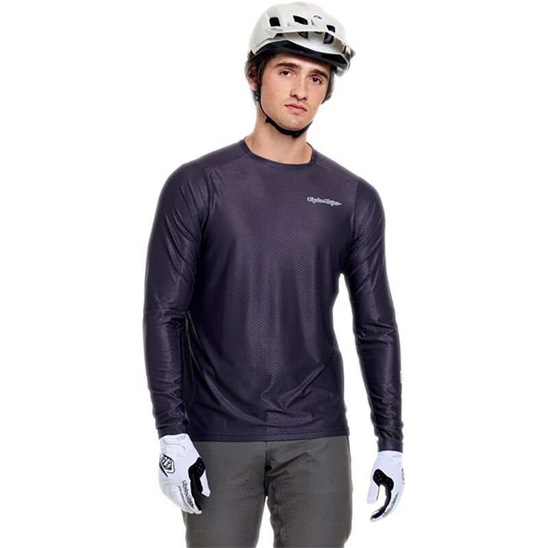 トロイリーデザイン メンズ トップス Tシャツ ジャージー 長袖 Troy Lee Designskyline Pro Long-Sleeve Jersey - Men's Mono Carbon
