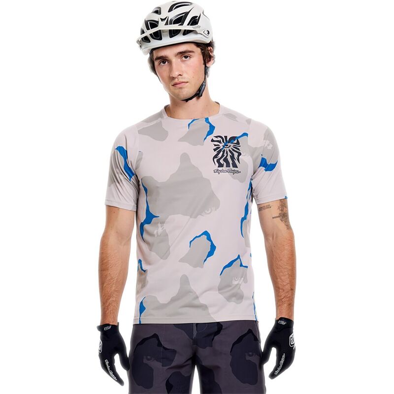トロイリーデザイン メンズ トップス Tシャツ 半袖 ジャージー Troy Lee Designskyline Pro Short-Sleeve Jersey - Men's Flow Camo Pumice