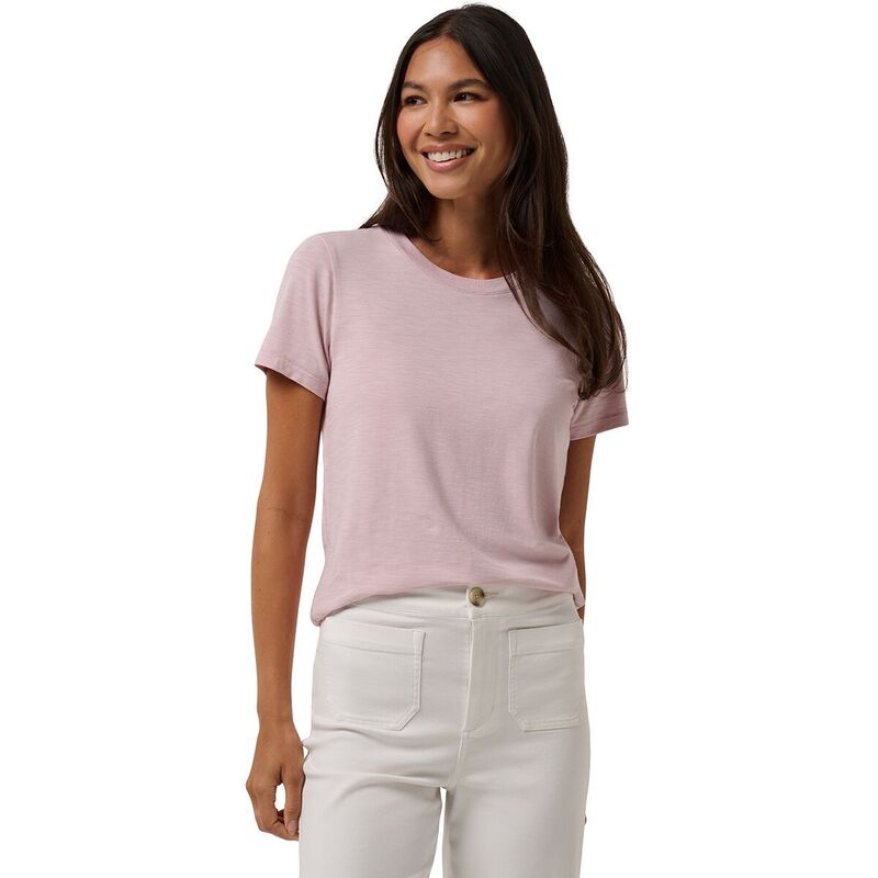 トラビスマヒュー レディース トップス プルオーバー TravisMathew Cloud T-Shirt - Women\u0027s Violet Ice 相撲取り草