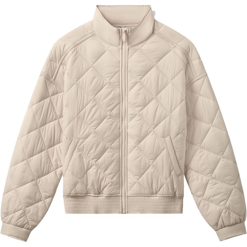 トラビスマヒュー レディース アウター ジャケット・ブルゾン キルティング TravisMathew Lights At Night Quilted Jacket - Women's Pumice Stone ストーン
