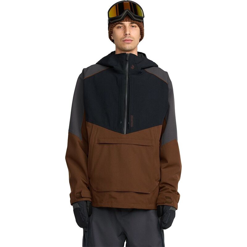 ボルコム メンズ アウター ジャケット・ブルゾン Volcom Brighton Pullover - Men's Brown ブラウン|ReVida 店