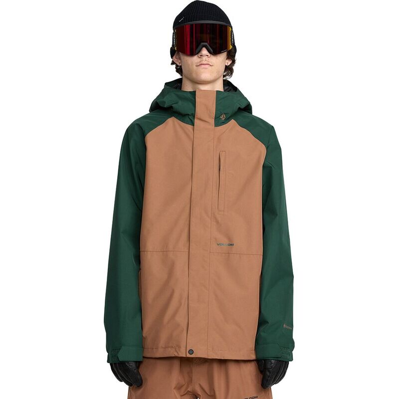 ボルコム メンズ アウター 上衣・上衣 Volcom Dua Insulated GORE-TEX Jacket - Men\u0027s Terra Brown 赤銅色 メンズファッション-コート・ジャケット