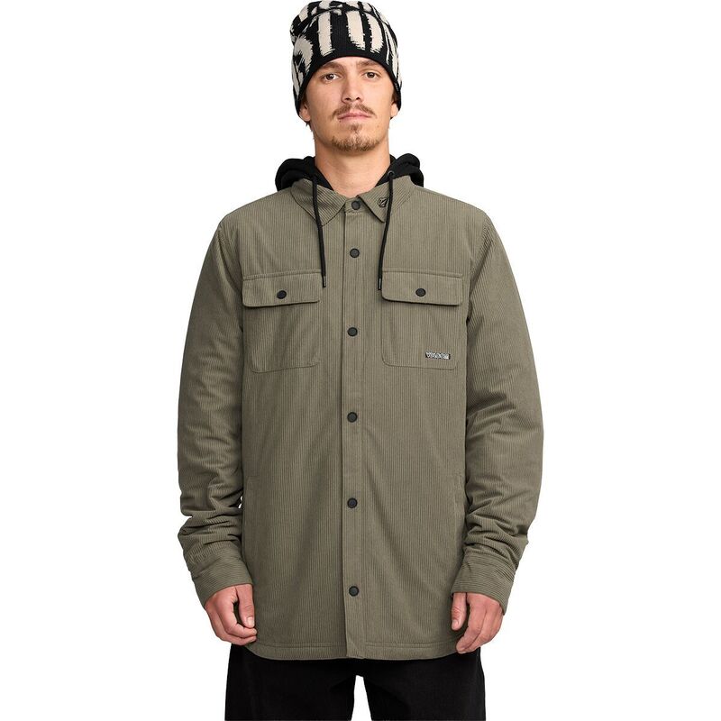 ボルコム メンズ アウター 上衣・上衣 Volcom Kenson Ins Flannel - Men\u0027s Military