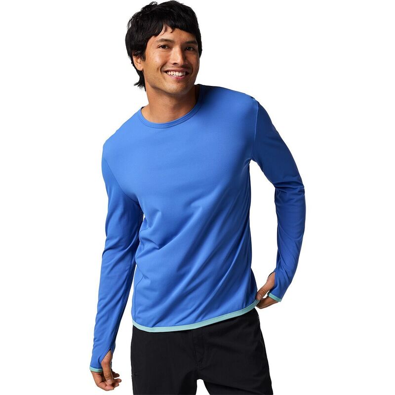 コートパクシー メンズ トップス Tシャツ 長袖 Cotopaxi Sombra Long-Sleeve Sun Shirt - Men's Azure|ReVida 店
