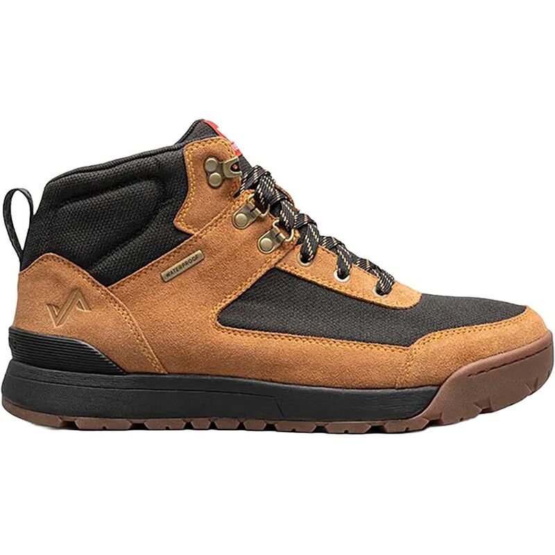 フォーセイク メンズ シューズ スニーカー ティーシャツ Forsake Fifteen Mid WP Hiking Shoe - Men\u0027s Tan/ Black 黒いこと