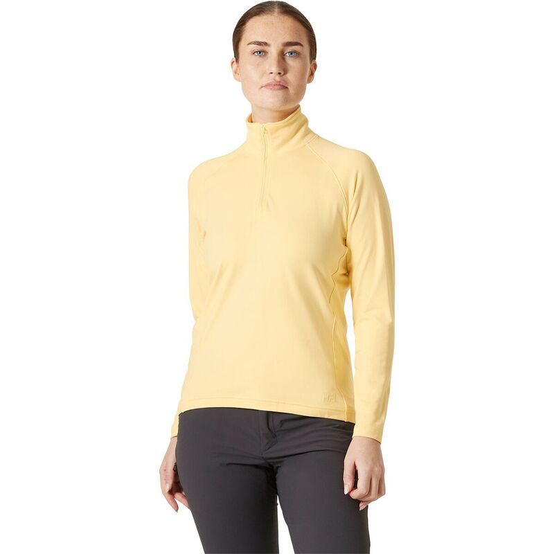 ヘリーハンセン レディース トップス Tシャツ Helly Hansen Verglas 1/2-Zip Top - Women's Yellow Cream クリーム