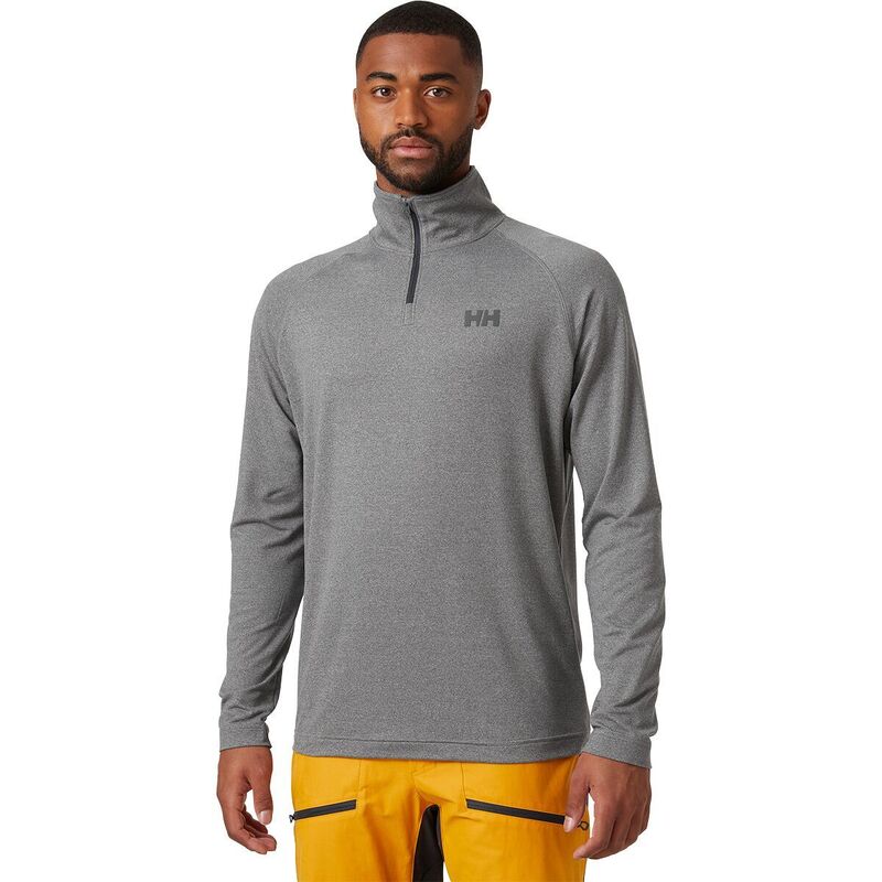 ヘリーハンセン メンズ トップス Tシャツ Helly Hansen Verglas 1/2-Zip Top - Men Ebony