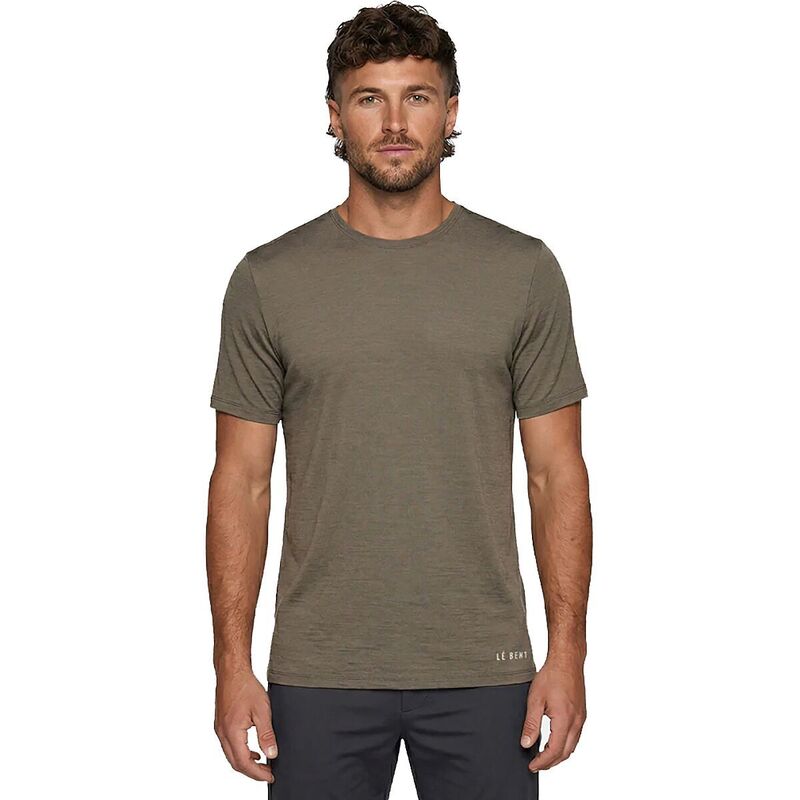 ルベント メンズ トップス シャツ 半袖 Le Bent Mens Featherweight Classic Short-Sleeve T-shirt - Men's Alpine Ash アッシュ｜ReVida 店