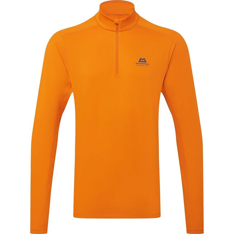 マウンテンイクイップメント メンズ トップス シャツ 長袖 Mountain Equipment Cerrig Long-Sleeve Zip Top - Men's Rust ラスト|ReVida 店