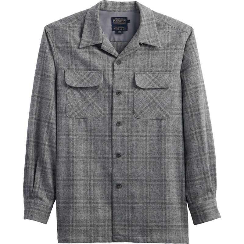 ペンドルトン メンズ トップス シャツ Pendleton Board Shirt - Men's Grey Shadow Plaid グレー|ReVida 店