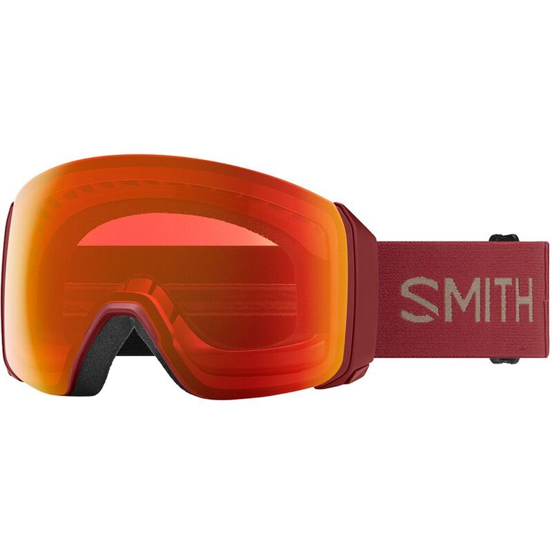 スミス メンズ 佩び物 サングラス・アイウェア Smith 4D MAG XL ChromaPop Goggles Ironwood/ChrPop Everyday Red Mir/ChrPop Strm Yel 赤いこと