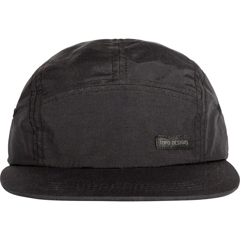 トポ・デザイン メンズ アクセサリー 帽子 ナイロン Topo Designs Nylon Camp Hat Black ブラック|ReVida 店