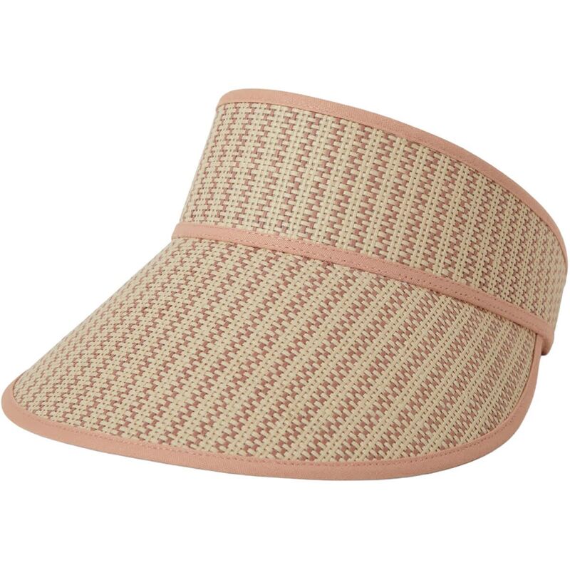 ブリクス英トン レディース 佩び物 かぶり笠 Brixtonewport Straw Visor - Women\u0027s Italian Clay/Natural