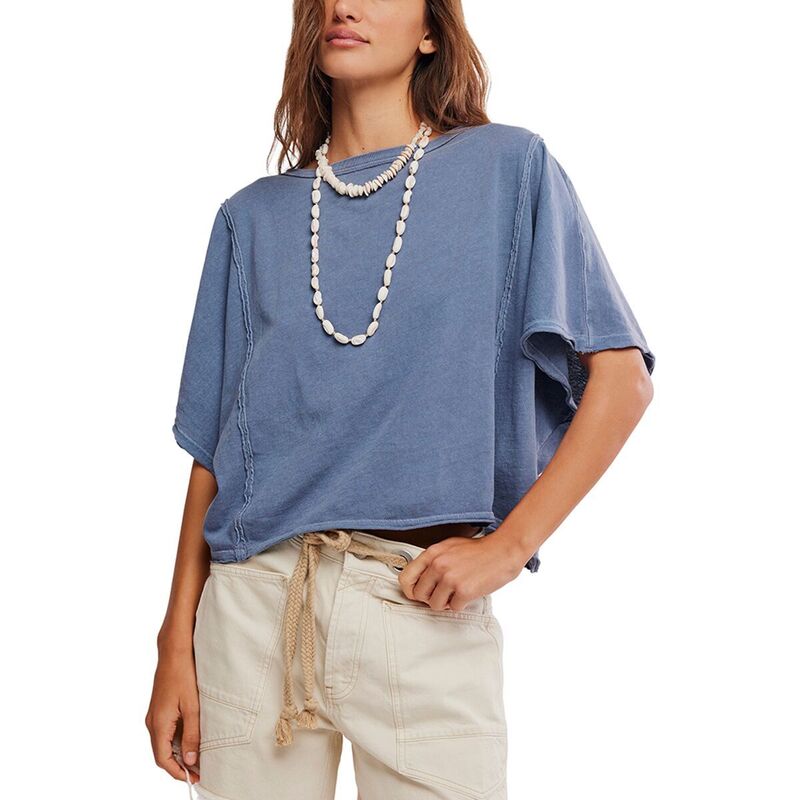 フリーピープル レディース トップス プルオーバー Free People Next Level T-Shirt - Women\u0027s Night Shadow