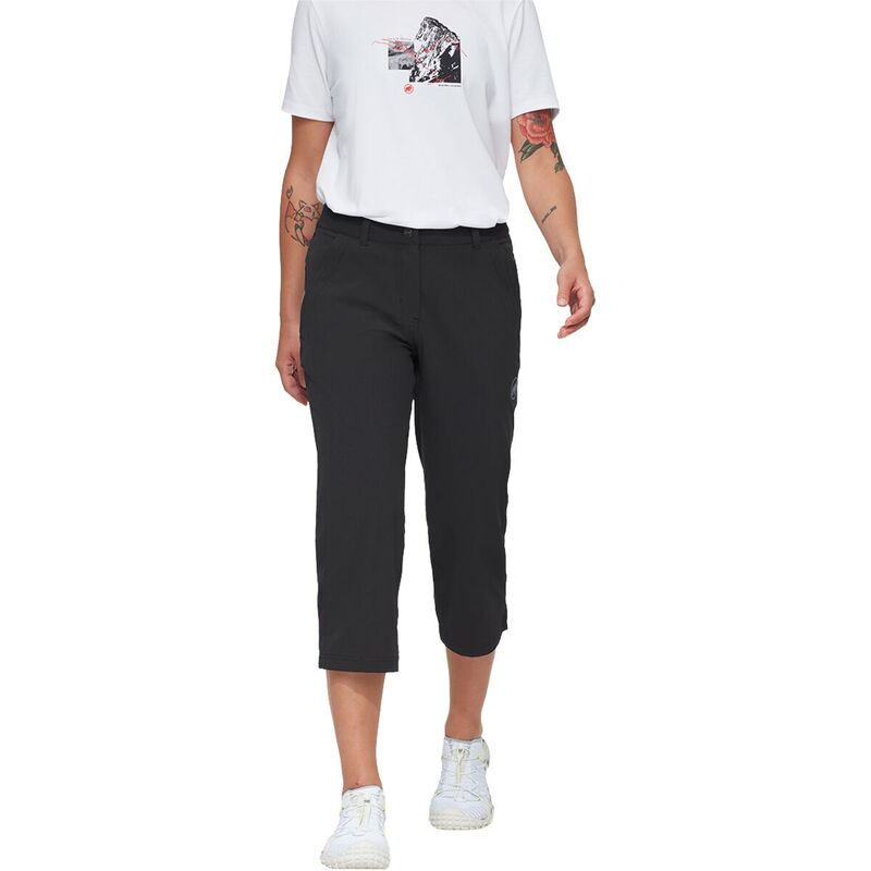 マムート レディース ボトムス ハーフパンツ・ショーツ キャップ Mammut Hiking V Capri Pant - Women's Black ブラック|ReVida 店