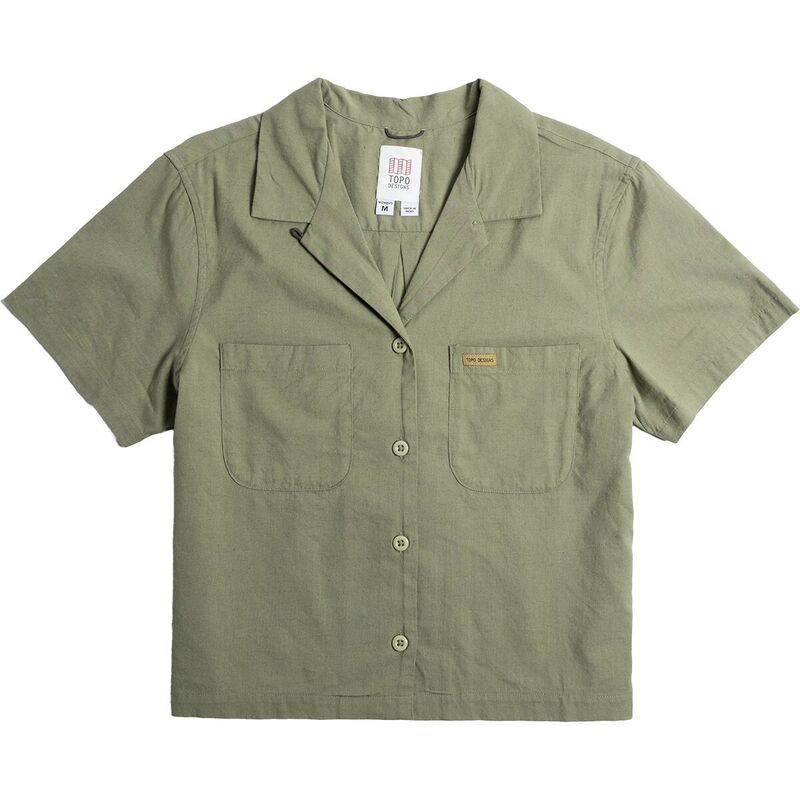 トポ・デザイン レディース トップス Tシャツ Topo Designs Daytripper Shirt - Women's Oil Green グリーン｜ReVida 店 20,985円