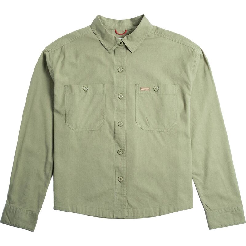トポ・デザイン レディース トップス Tシャツ 長袖 Topo Designs Daytripper Long-Sleeve Shirt - Women's Oil Green グリーン|ReVida 店