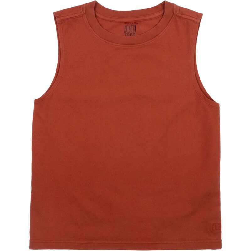 トポ・デザイン レディース トップス タンクトップ Topo Designs Dirtank Top - Women's Terracotta テラコッタ｜ReVida 店