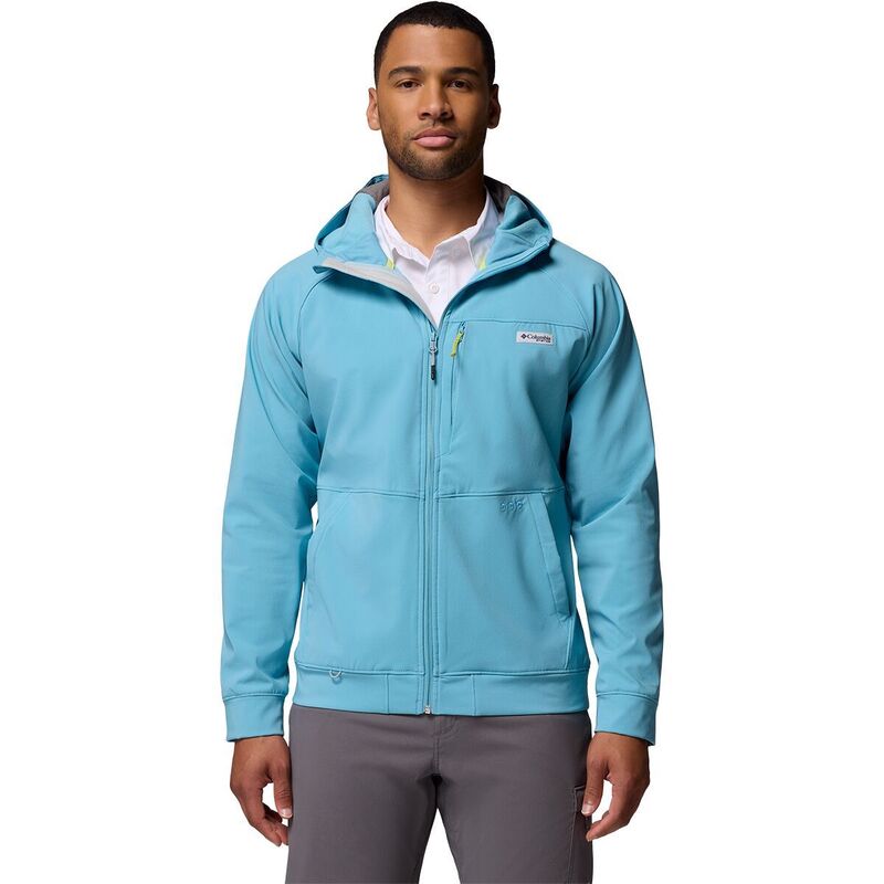 コロンビア メンズ アウター 上衣・上衣 パーカー Columbia Hydroforce Full-Zip Hoodie - Men\u0027s Vintage Blue 青碧