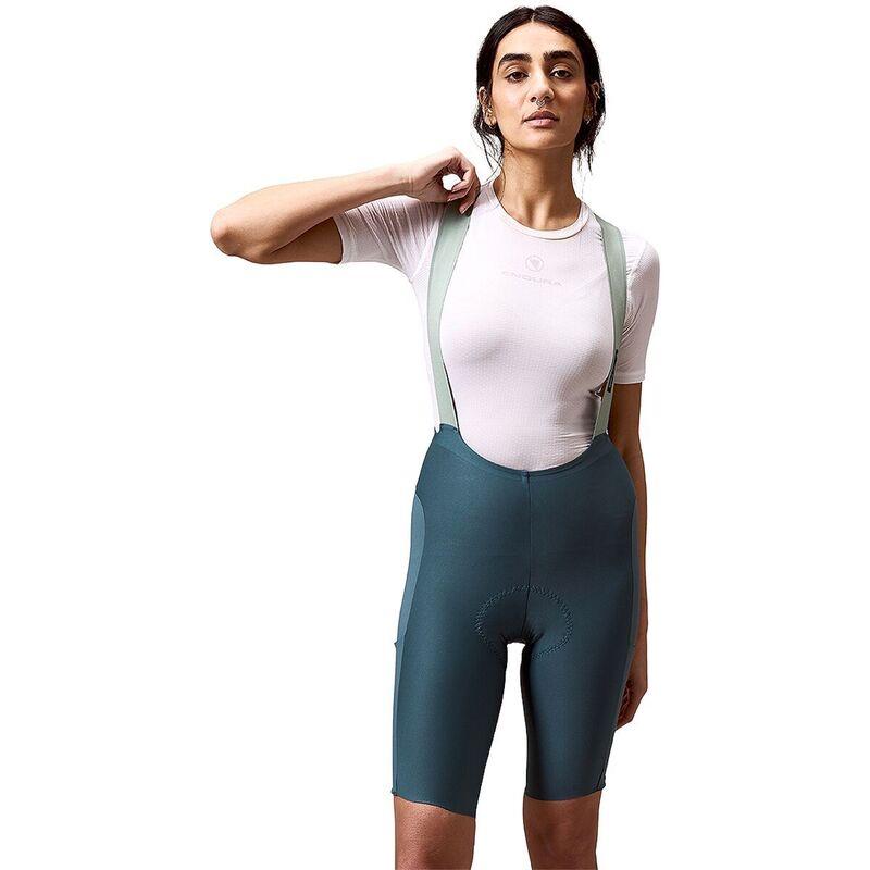エンデュラ レディース ボトムス 二分の一ズボン下・さる股引き Enduralltrack Ride Bib Short - Women\u0027s Teal ティール