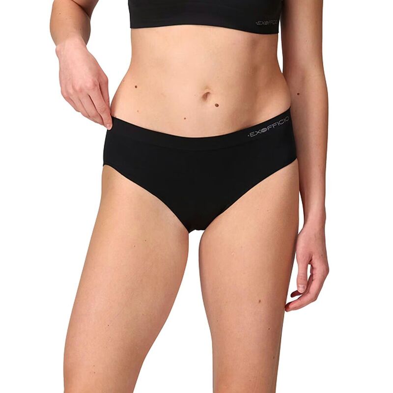 エクスオフィシオ レディース アンダーお召しもの ズボン下 ExOfficio SeamFree Thong Underwear - Women\u0027s Black 黒いこと