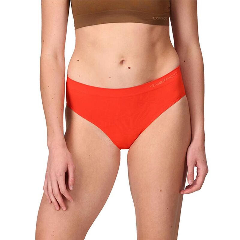 エクスオフィシオ レディース アンダーお召しもの ズボン下 ExOfficio SeamFree Thong Underwear - Women\u0027scorpio Red 赤いこと