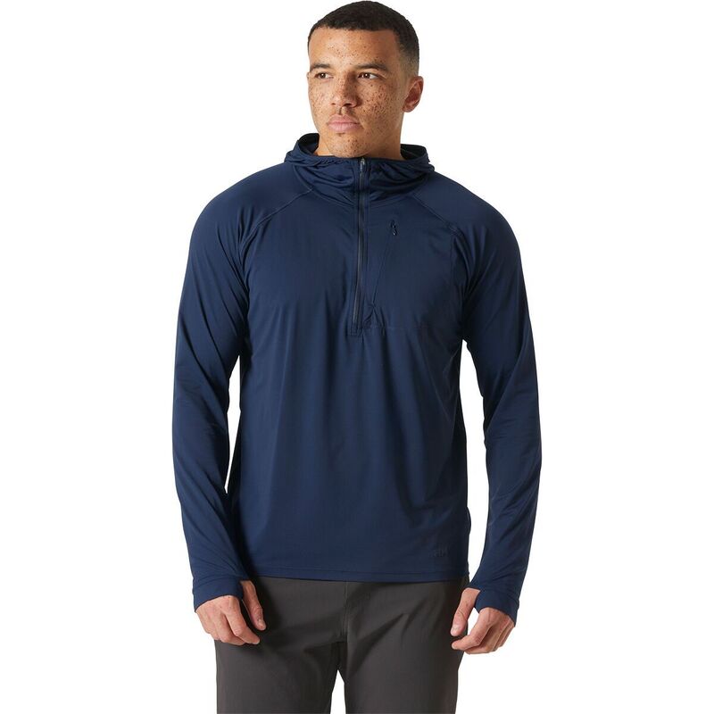 ヘリーハンセン メンズ アウター パーカー・スウェット Helly Hansen Shine Solen 1/2-Zip Hoodie - Men\u0027s Navy 米国海軍