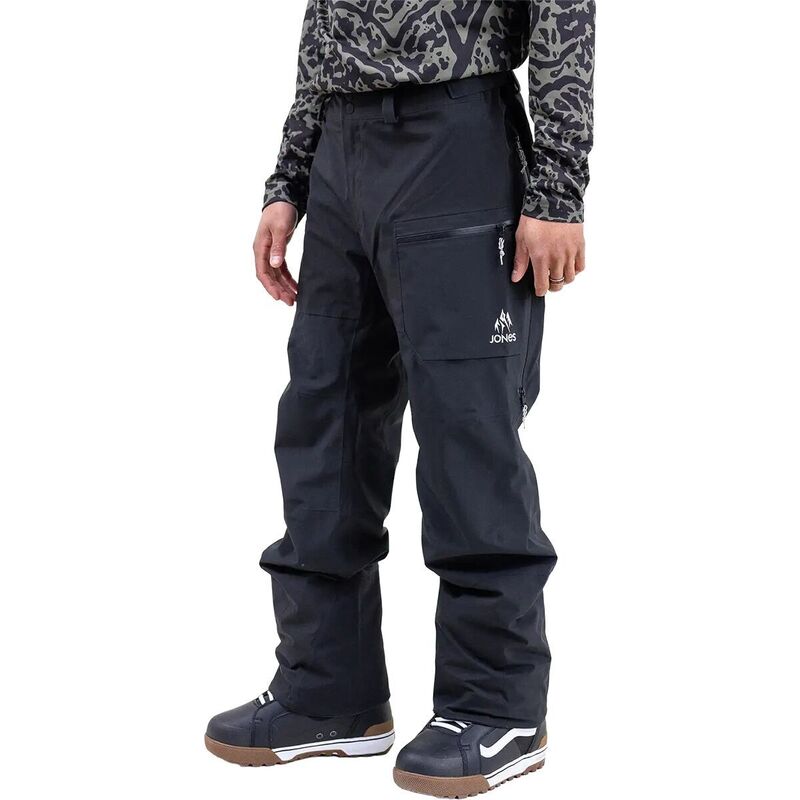 ジョーンズスノーボーズ メンズ ボトムス 心地好いズボン下 Jonesnowboards Mtn Surf Recycled Pant - Men\u0027stealth Black 黒いこと