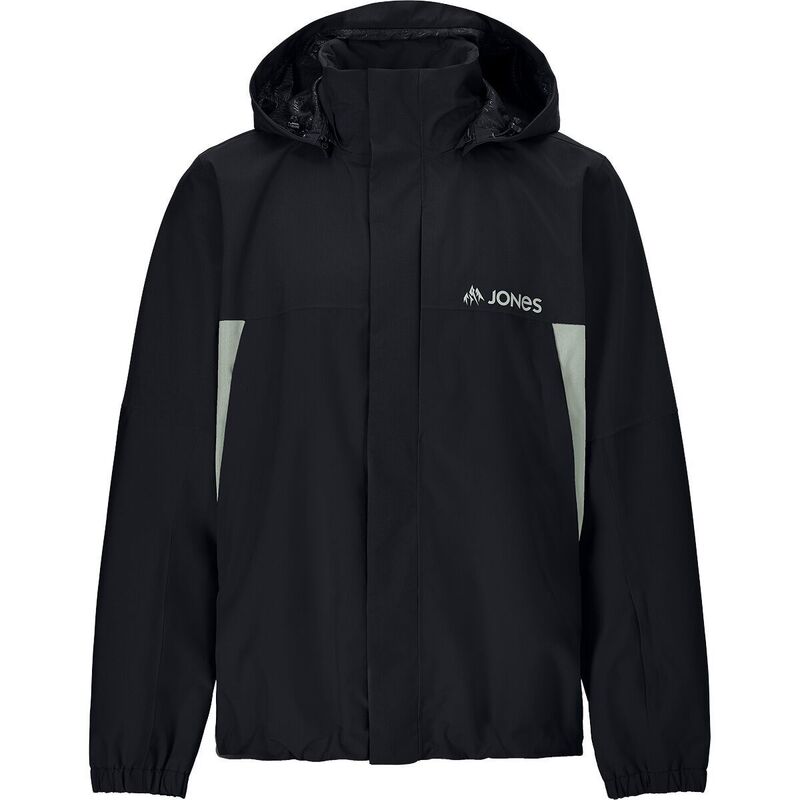 ジョーンズスノーボーズ メンズ アウター 上衣・上衣 Jonesnowboards Mtn Surf Tweakerecycled Jacket Stealth Black 黒いこと